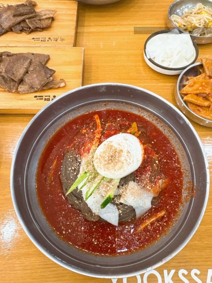 의정부 맛집 - 민락동 육쌈냉면 민락2지구점