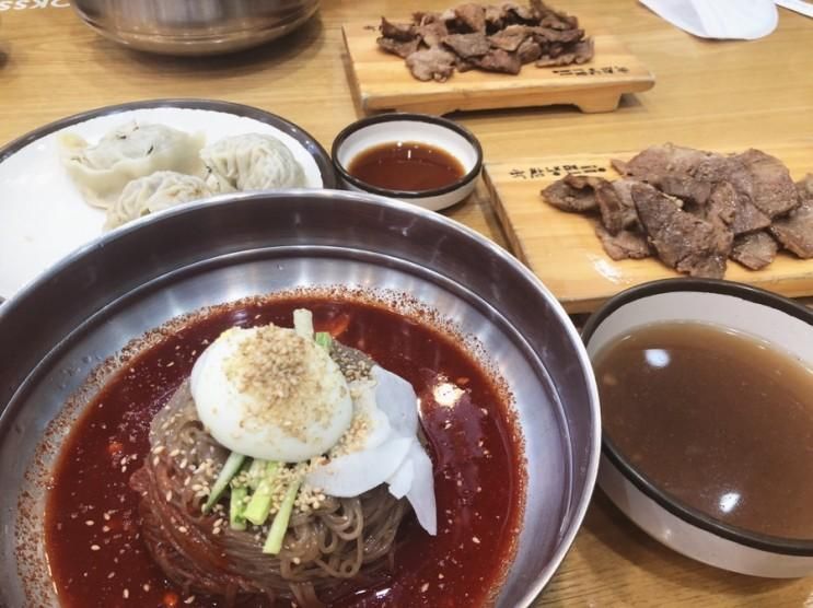 의정부 육쌈냉면 민락2지구점/비빔냉면 냉면 숯불구이 원조...