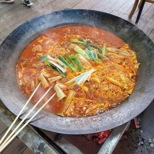 양평 맛집/양평 청운골장작솥뚜껑닭볶음탕/양평 솥뚜껑 닭볶음탕