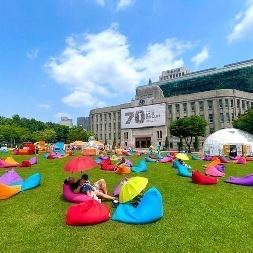 책읽는 서울광장,  아이들 놀거리와 공연 가득한 야외 도서관ㅣ...