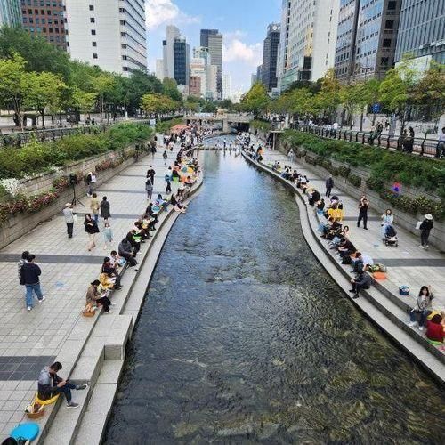 청계천에서 즐기는 '책읽는 맑은냇가' 방문 후기