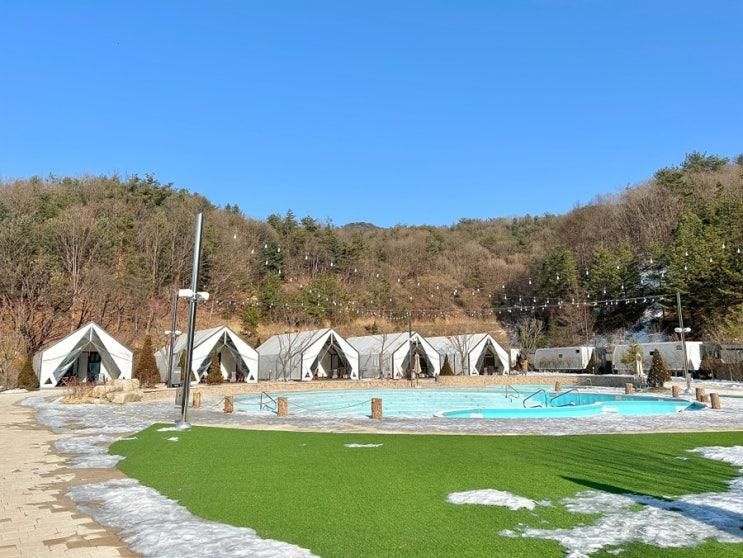 포천 감성 글램핑장 추천 숲에서만난바다 (바베큐 무료 증정)