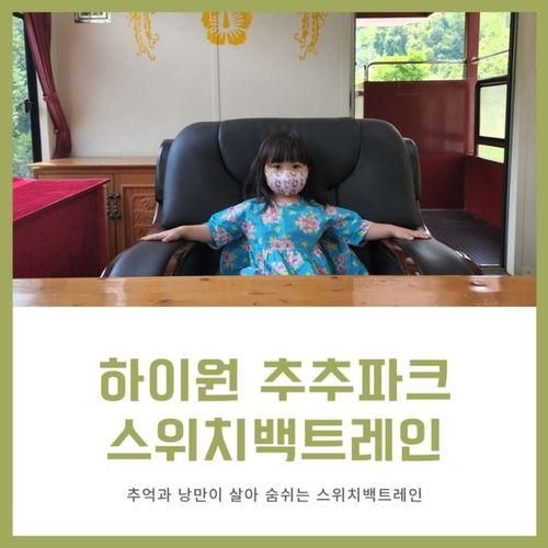 삼척 태백 가볼만한곳 하이원 추추파크 스위치백트레인 아이와 기차여행