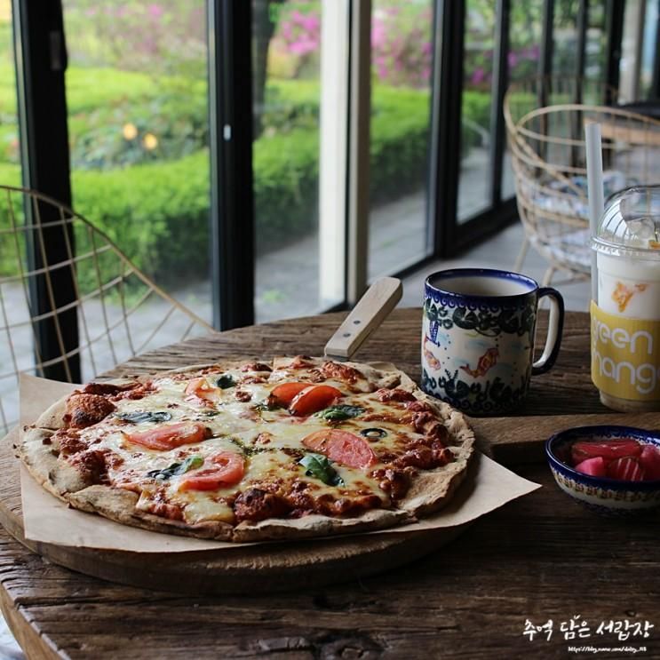 양평데이트 코스 : 화덕피자 맛있는 양평정원카페 그린망고