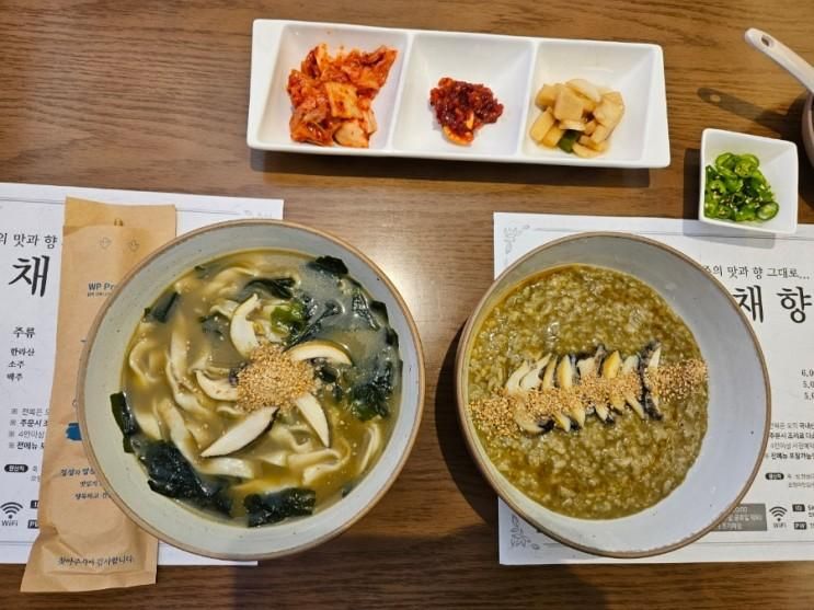 강릉칼국수 로컬맛집 인정 선채향