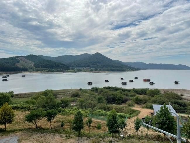 용인 이동저수지 맛집 노을카페 라쿠스205