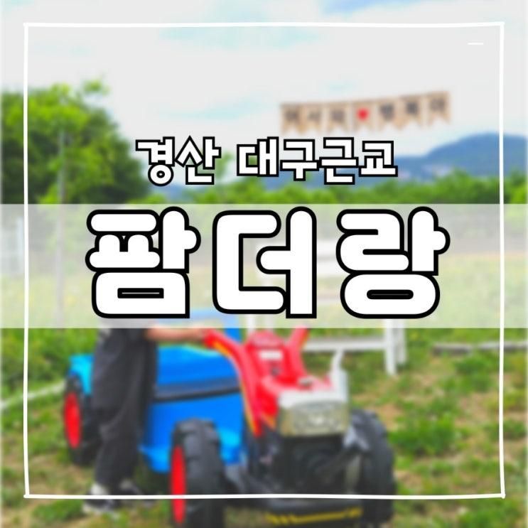 대구근교 경산 "팜더랑" 아기랑 가볼만한 곳 팜크닉 농장 공간대여