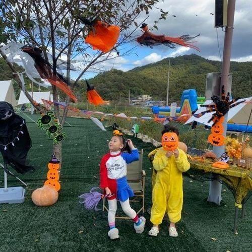 김천 구미근교 아이랑 할로윈파티 캠프닉 산내들캠프빌리지 후기