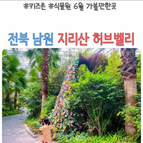 남원 지리산허브밸리 키즈존 식물원