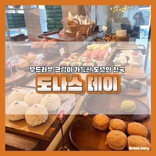 용인 기흥 도넛맛집 도나스데이 반려동물 동반 방문 후기