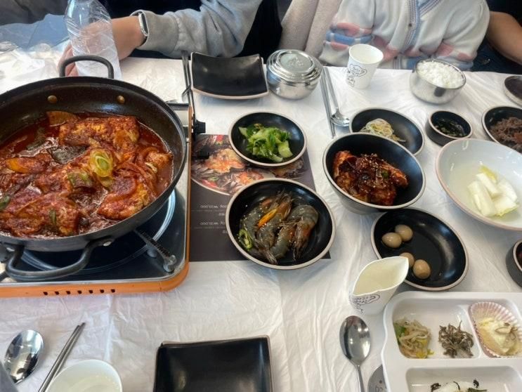 여수맛집 - 여수게장 정다운식당(꽃게탕, 게장, 갈치조림...