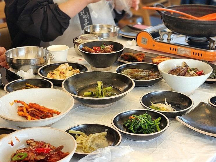 여수 찐 맛집 웨이팅 있는 돌산 맛집 정다운식당 게장 리필...