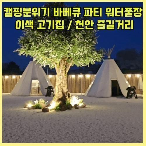 천안 아이와 가볼만한곳 캠핑 바베큐 유원지 파라프라