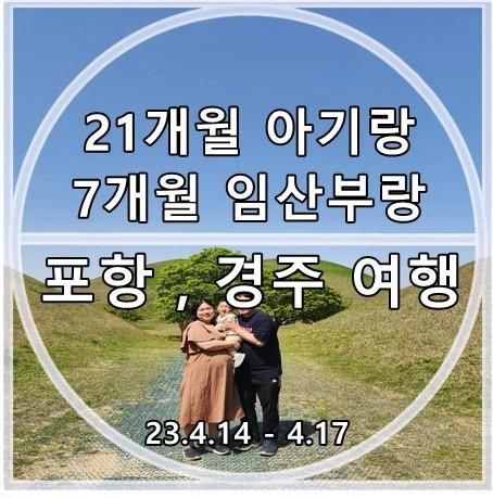 21개월 아기랑, 7개월 임산부랑 3박 4일 포항, 경주 여행