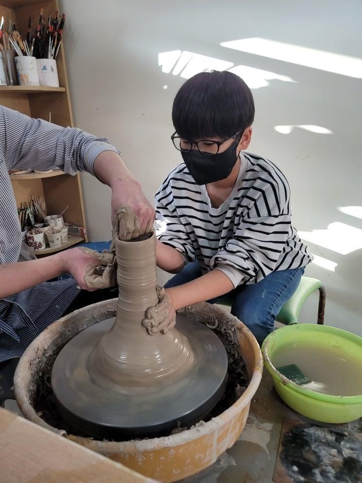 빛고을 공예 창작촌, 정서발달에 좋은 광주 어린이 도자기...