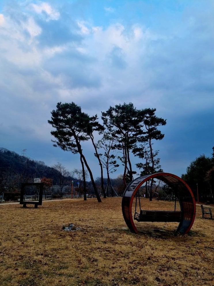 <산책로> 용인시 수지구 고기동 '고기근린공원+숲바람 놀이터...