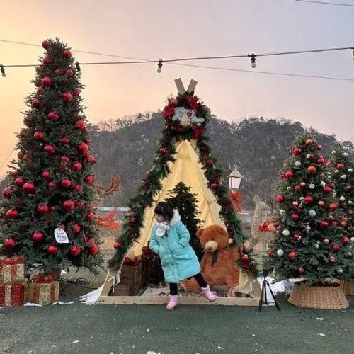 포천 글램파크캠핑장 사계절온수풀 포천감성숙소 온수수영장