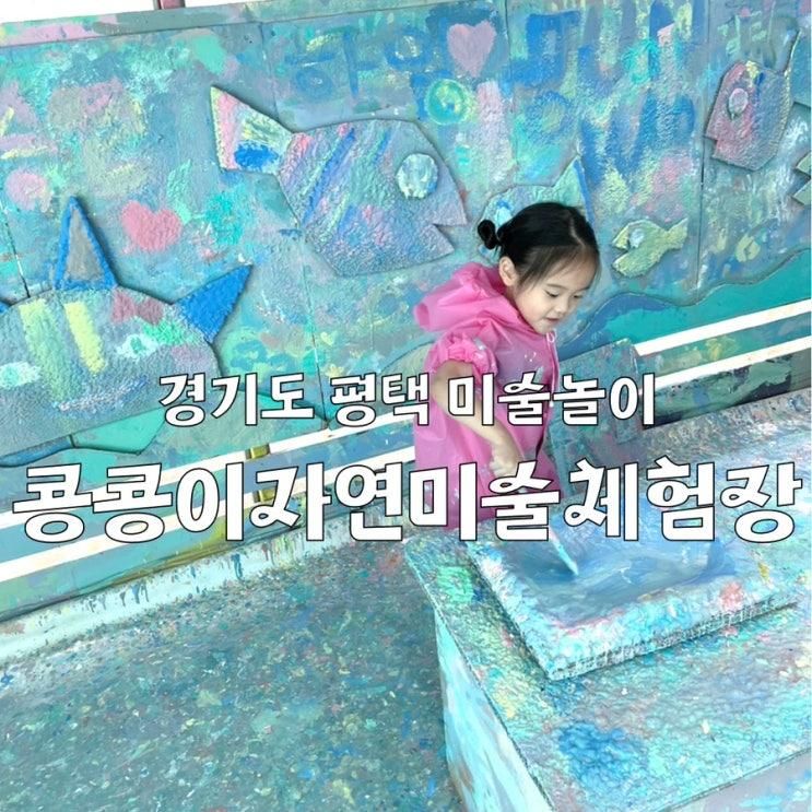 경기도 평택 콩콩이 자연미술체험장 미술 좋아하는 아이라면...