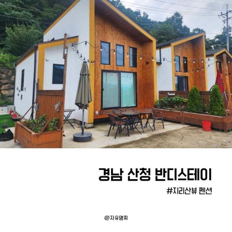 지리산뷰가 한눈에 보이는 경남산청 반디스테이 별바라기1...