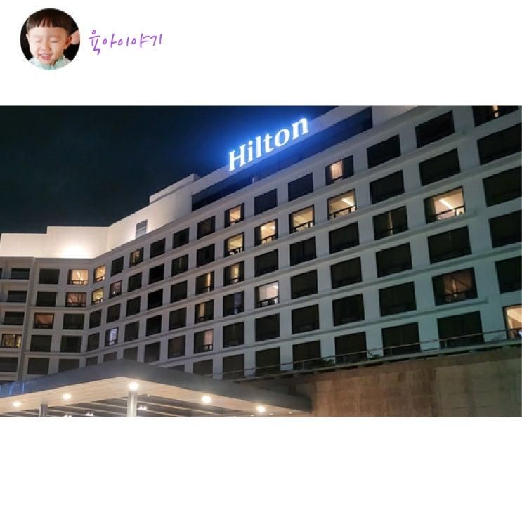 경주 힐튼호텔 아이랑함께 수영장 조식 최고