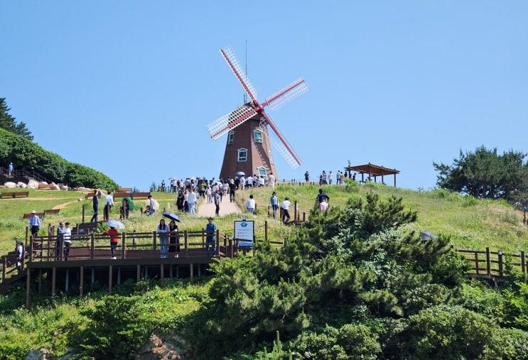 [거제여행] 여차홍포해안도로전망대, 몽돌해수욕장, 바람의 언덕