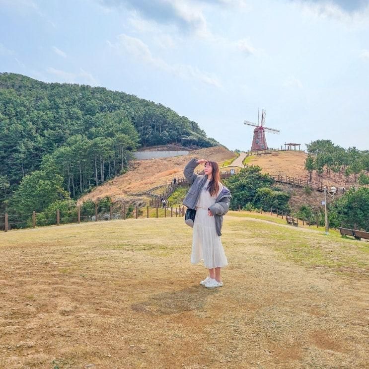 국내 여행지 거제도 가볼만한곳 거제 바람의 언덕 주차장