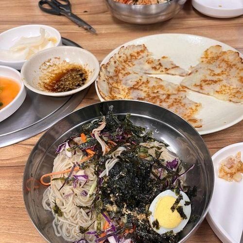 [홍천 맛집] 풍천막국수 / 알파카 월드 근처 맛집 / 주차 메뉴판...