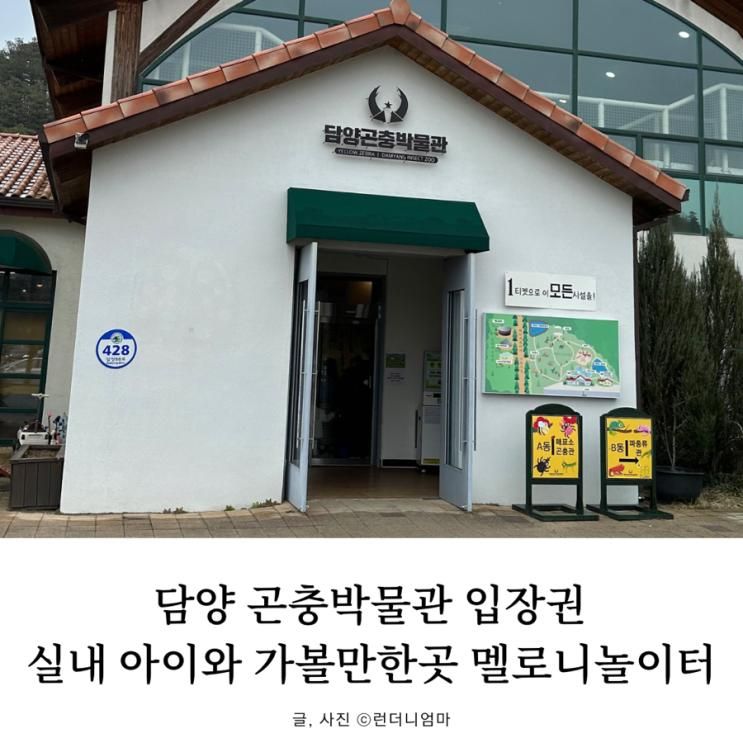 담양 곤충박물관 입장권 실내 아이와 가볼만한곳 멜로니놀이터