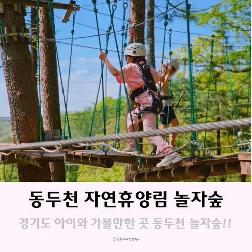경기도 아이와 가볼만한 곳 동두천 자연휴양림 놀자숲