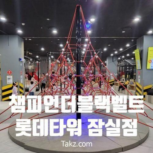 챔피언 더 블랙벨트 롯데타워 잠실점 키즈카페  이용 후기...