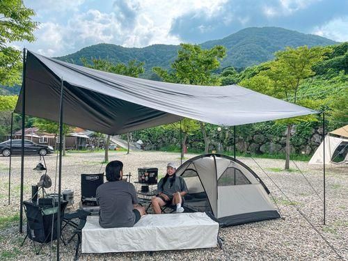 경북 성주 캠핑장 가야산 포천계곡 속 미루밸리 오토캠핑장