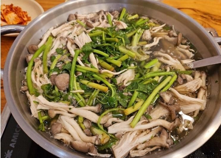 화담숲 근처 점심먹기 좋은 샤브샤브 칼국수 맛집...