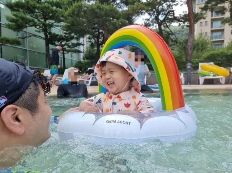 곤지암리조트 가족여행편 "스파라스파(Spa La Spa)"수영장...