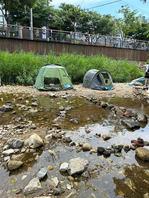 [경기도 안양] 예술공원 안양천 아이랑 물놀이