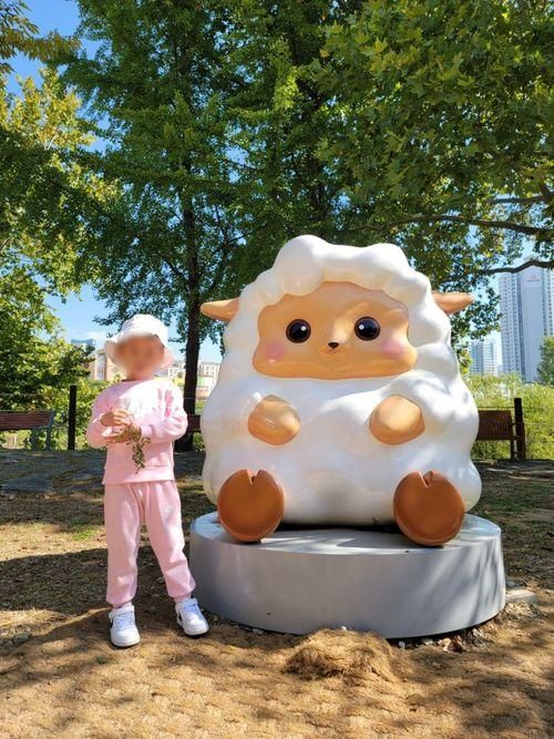 인천 남동구 논현동, 아이랑 늘솔길공원 양떼목장으로 나들이...