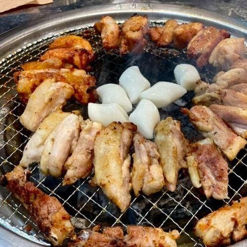 [수원/신동] 신동 카페거리... 춘천 광판리 숯불 닭갈비 신동점"