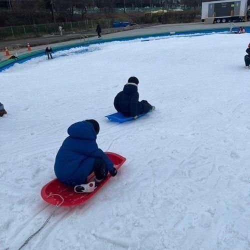 잠원 한강공원 썰매장_ 꿀팁과 주차