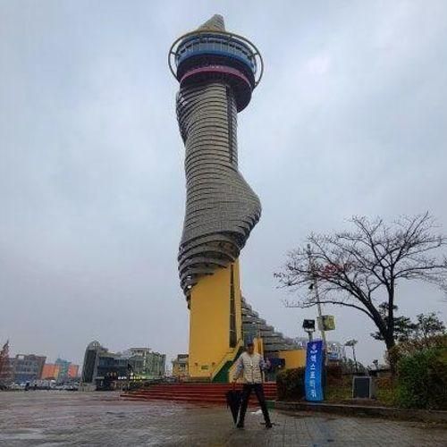 속초 시내 가볼만한 곳 청초호유원지, 엑스포타워