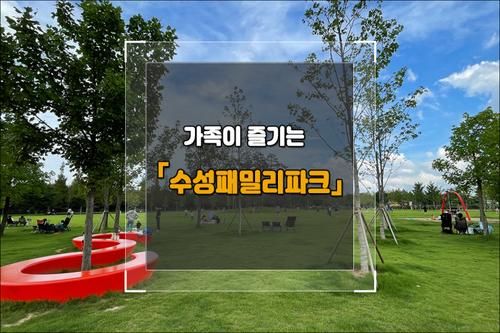 [수성패밀리파크] 초록색 잔디밭이 베리 굿, 스포츠시설은...