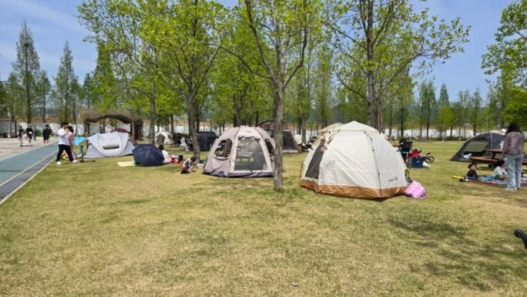 대구 수성패밀리파크 텐트+과일폭탄팥빙수 배달