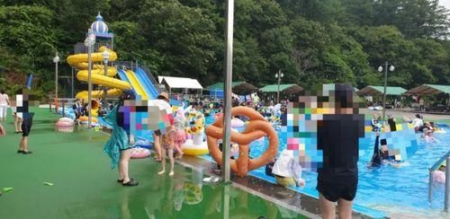 [포천 블루파크]-취사가능한 실외수영장에서 더위를 날려봐요~!!