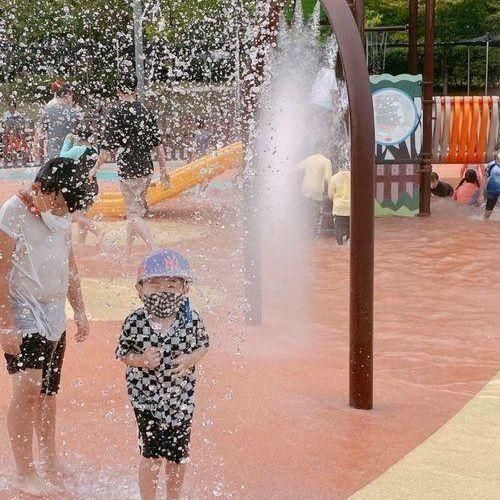 [대촌공원물놀이터]여기 찐이다❗️무료물놀이터/그늘막...