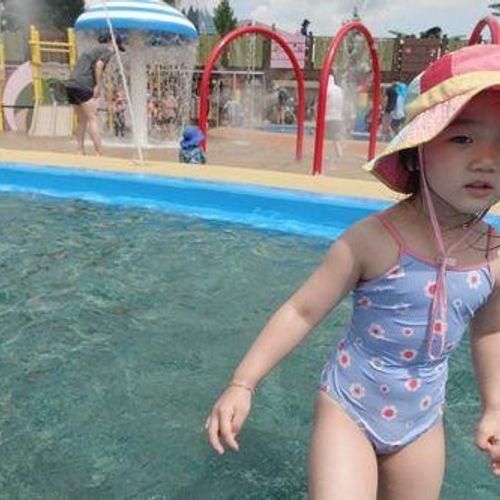 아이와 갈만한 곳 - 판교 화랑공원 물놀이장