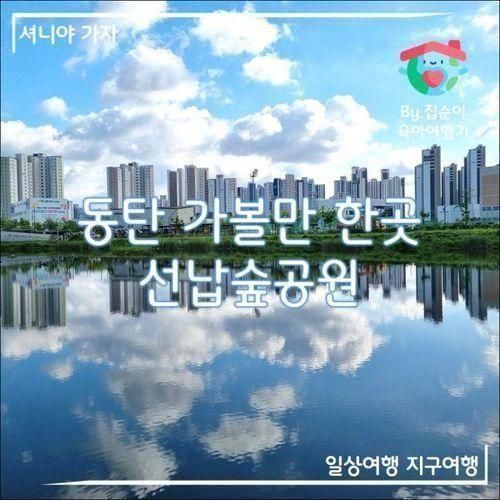 선납숲공원, 동탄 갈만한 곳 (feat. 물놀이터 & 무료주차 & 분수)