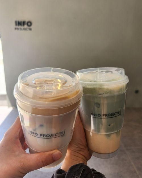 청주오송카페☕️:) 인포크림라떼 맛집, 카페 인포