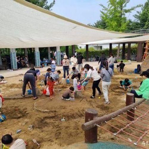 모험놀이터  상암 월드컵공원 평화의 공원 육아 나들이 +주차팁