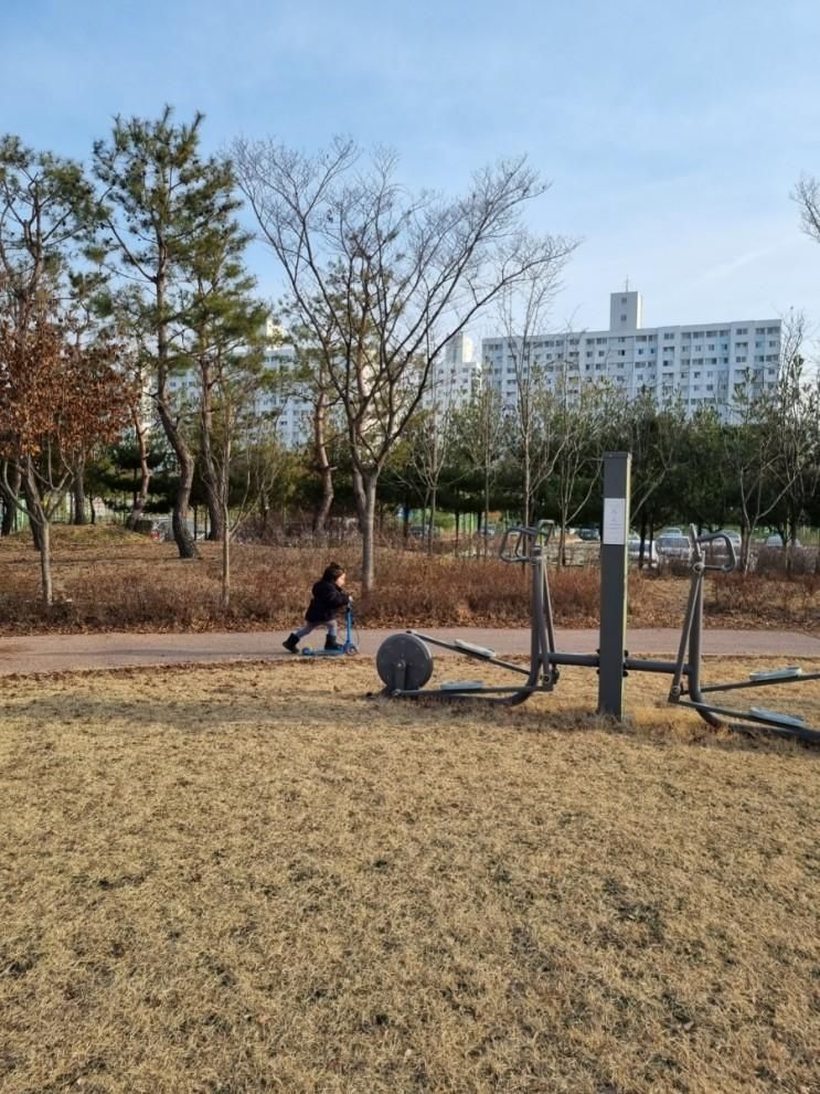 일원동 일원에코파크: 6세 4세 아이와 사람 없는 공원