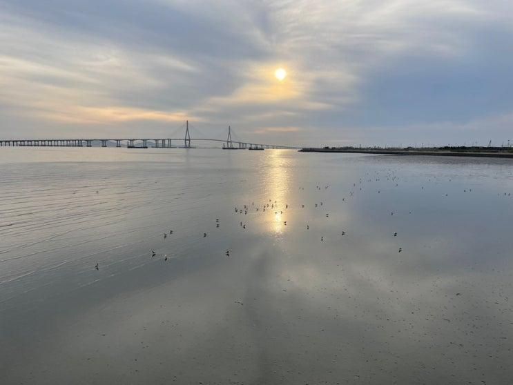 [인천] 송도 랜드마크시티 수변공원, 롱비치파크, 일몰 보며...