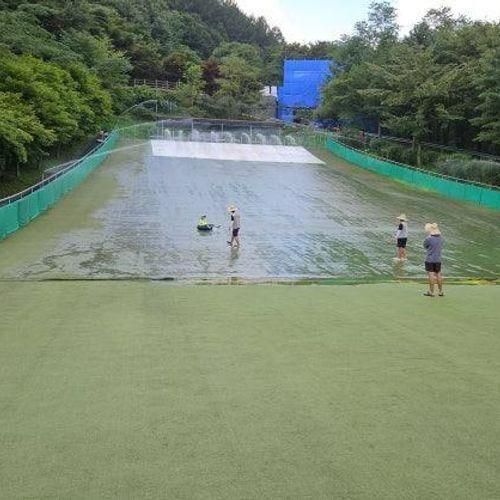 전북 장수 와룡자연휴양림 계곡/물놀이장/물썰매장