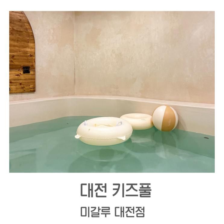 [대전 키즈풀]단독 키즈풀... 챙기면 되는 곳ㅣ솔직후기 - '미갈루'